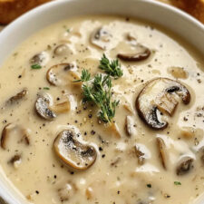 Sopa Cremosa de Champiñones: Receta Fácil y Deliciosa