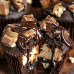 Muffins de Chocolate Caramelo e Queijo Crema Fácil 123 Muffins de Chocolate Caramelo e Queijo Crema Fácil