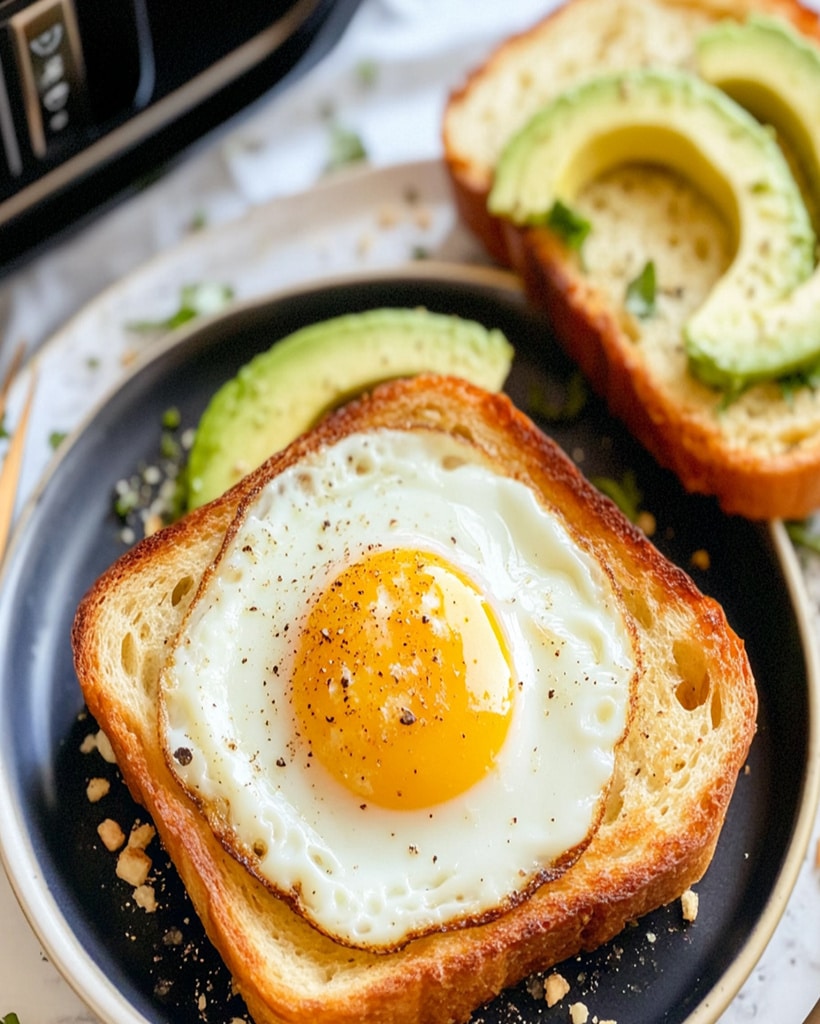 Huevos y Tostada en Freidora de Aire: Receta Rápida