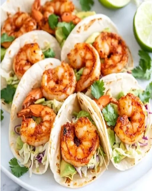 Tacos de Camarones en Freidora de Aire: Receta Rápida y Fácil