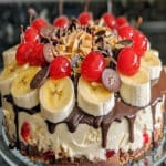 Pastel Banana Split: Receta fácil y rápida de postre