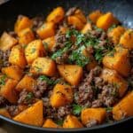 Sartén de Batatas con Carne Molida: La Mejor Receta Rápida
