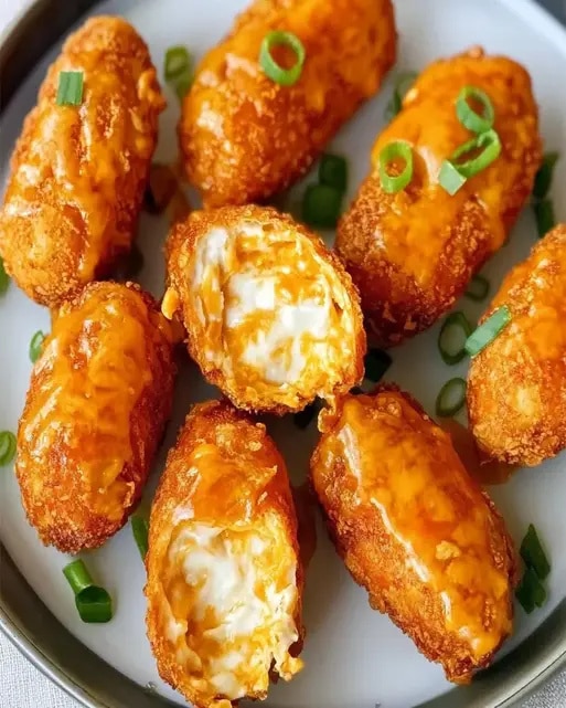 Buffalo Wing Poppers: Receta fácil y rápida para la cena