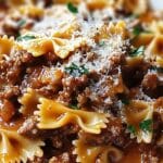 Cheesy Beef and Bowtie Pasta: La Mejor Cena Fácil 97 Cheesy Beef and Bowtie Pasta: La Mejor Cena Fácil