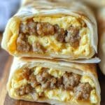 Cheesy Sausage and Egg Wraps: Best Easy Dinner Recipe