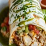 Burritos de Pollo con Salsa Roja y Verde: Receta Fácil