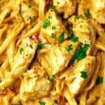 Curry de Pollo con Pasta: Receta Fácil y Rápida para Cena