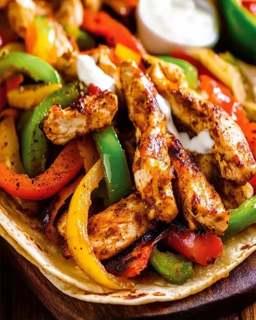 Fajitas de Pollo: Receta Fácil y Rápida para la Cena