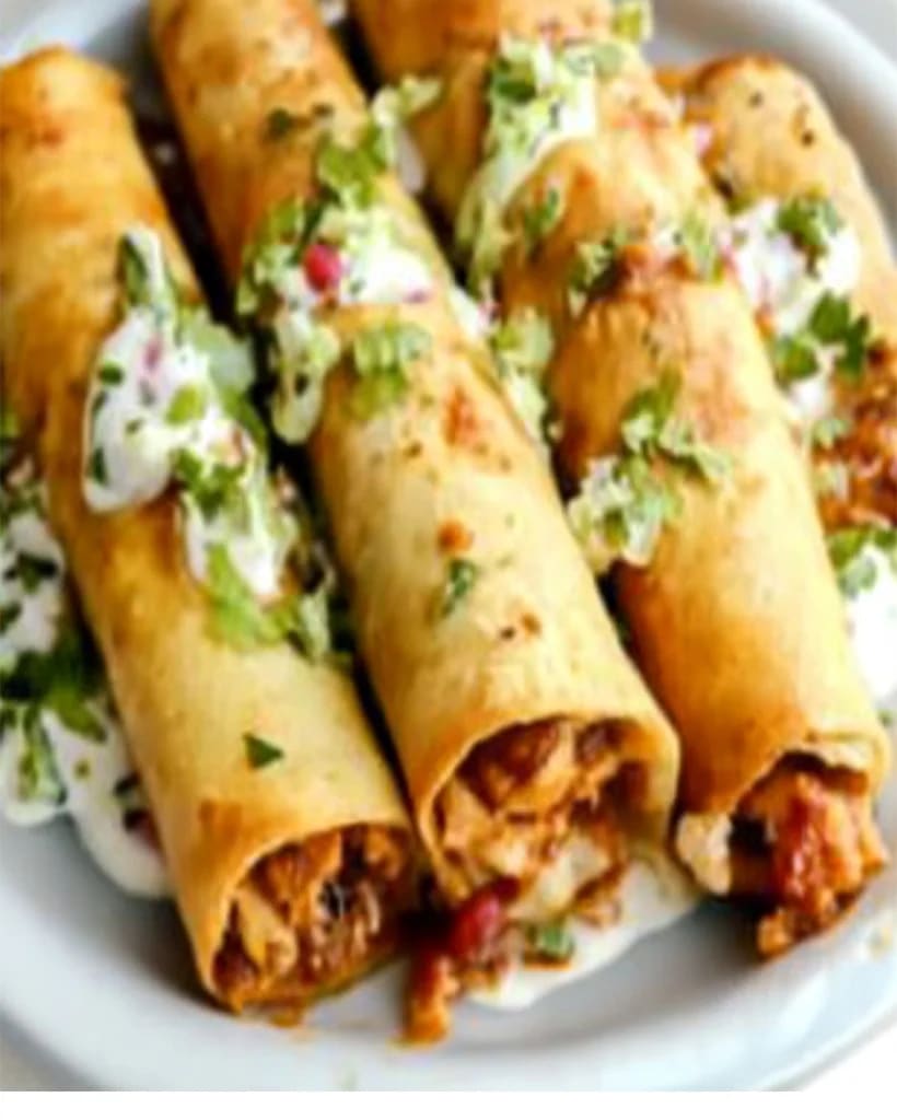 Taquitos de Pollo al Chipotle: Receta Fácil y Rápida