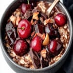 Avena Nocturna de Chocolate y Cereza: Receta Fácil 4 Avena Nocturna de Chocolate y Cereza: Receta Fácil