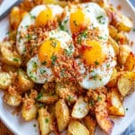Huevos Estilo Español con Papas Crujientes - Receta Fácil