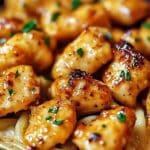 Pasta con Pollo al Ajo y Mantequilla: Mejor Receta Fácil