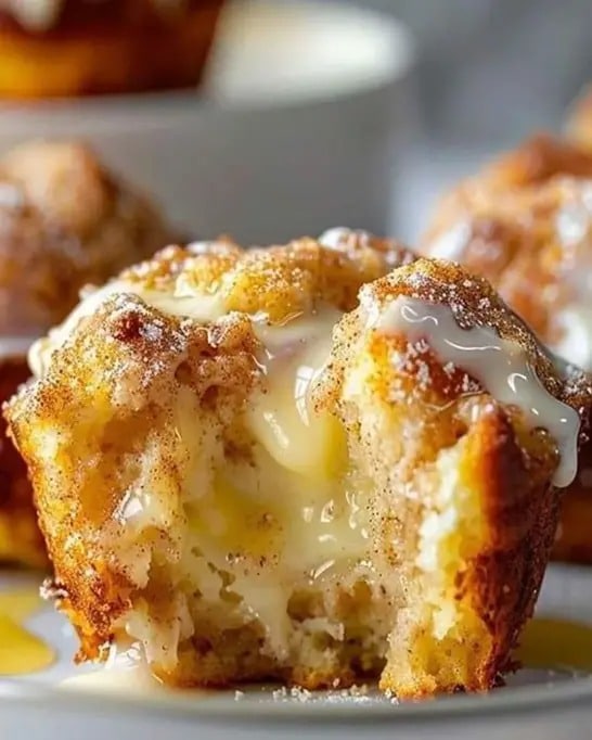 Muffins de Canela con Queso Crema: Receta Fácil y Rápida