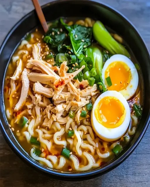 Ramen de Pollo Casero: Receta Fácil y Rápida para Cena