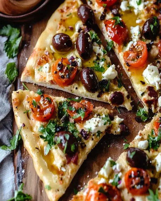 Pan Plano Mediterráneo: Receta Fácil y Rápida para Cena