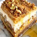 Tarta de Baklava con Queso Crema: Receta Fácil y Rápida 99 Tarta de Baklava con Queso Crema: Receta Fácil y Rápida