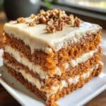 Pastel de Zanahoria con Glaseado de Canela - Receta Fácil