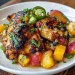 Pollo con Jalapeño y Durazno: La Mejor Cena Fácil