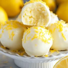 Trufas de Tarta de Queso y Limón: La Mejor Receta Fácil