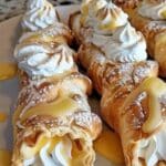 Cannolis de Limón y Merengue: Receta Rápida y Fácil