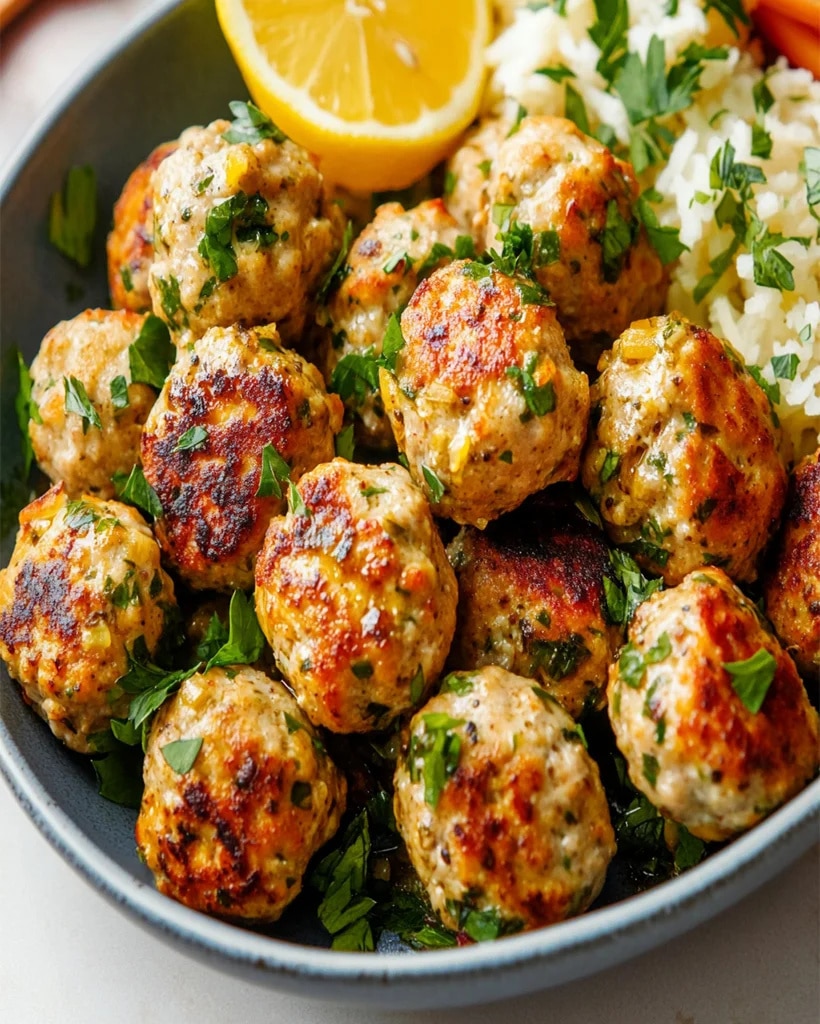 Albóndigas de Pollo Mediterráneas: Receta Fácil y Rápida