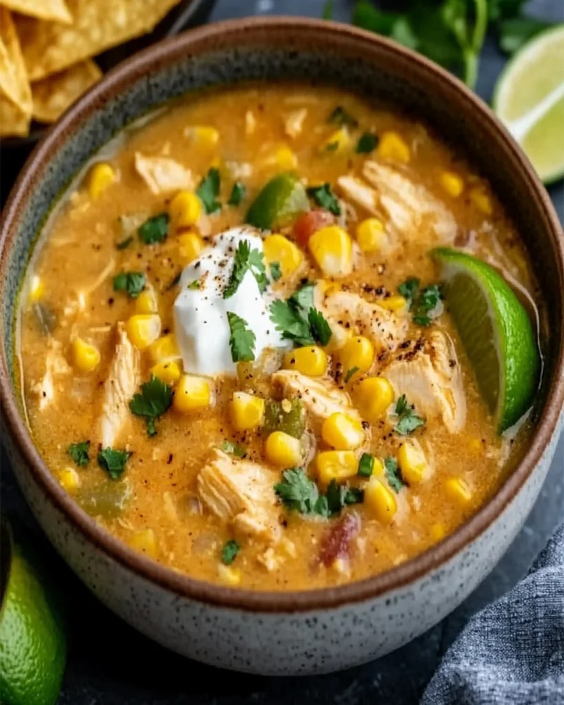 Sopa Mexicana de Pollo con Maíz: Receta Fácil y Rápida