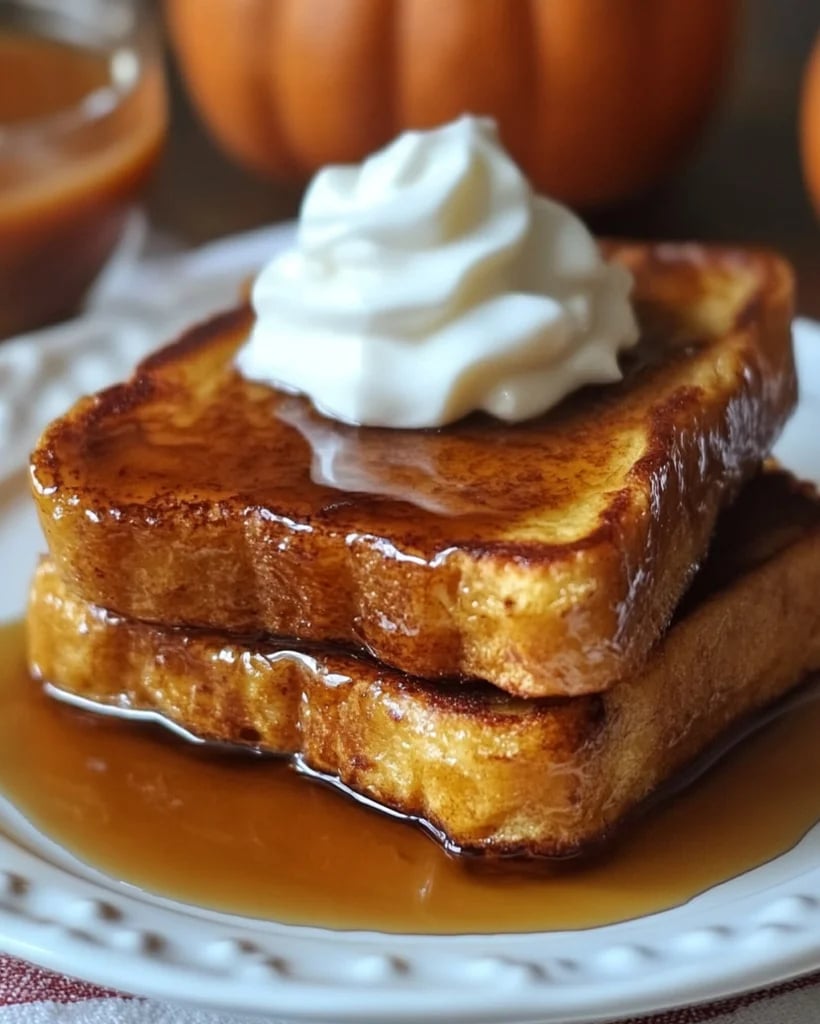 Pastel de Calabaza con Tostadas Francesas – Receta Fácil