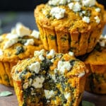 Muffins de Calabaza, Espinaca y Feta: Receta Fácil y Rápida 137 Muffins de Calabaza, Espinaca y Feta: Receta Fácil y Rápida
