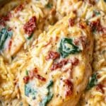 Pollo a la Toscana con Orzo: Receta fácil para cena