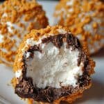 Trufas de Malvavisco Crunch de S’mores: Receta Fácil