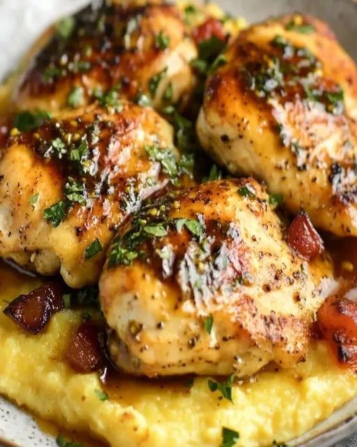 Pollo con Miel y Mostaza Picante: Receta Fácil de Cena