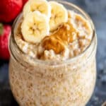 Avena Overnight con Mantequilla de Maní: Receta Fácil