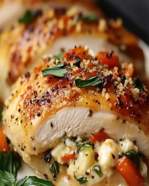 Pollo Relleno Fácil: Receta Saludable para Cena Rápida