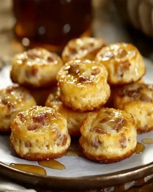 Mini McGriddles de Desayuno Dulces y Salados - Receta Rápida