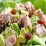 Tuna con aguacate y pasas: receta fácil y rápida
