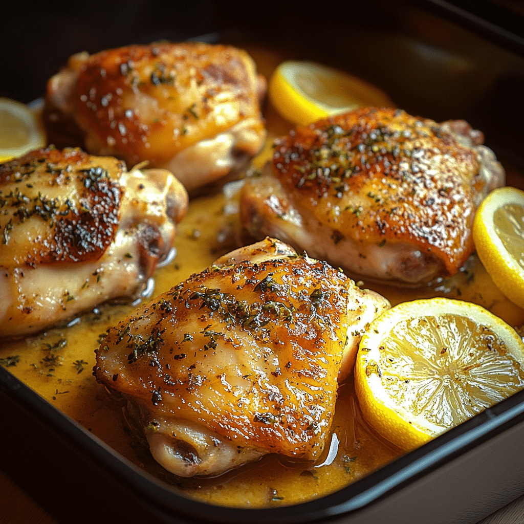 Receta de Muslos de Pollo al Horno con Limón – Fácil y Saborosa 59 Receta de Muslos de Pollo al Horno con Limón – Fácil y Saborosa