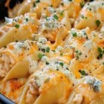 👉 Buffalo Chicken Pasta Shells: La Mejor Cena Fácil