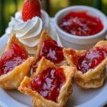 Los Mejores Wontons de Fresa Crujientes – Receta Fácil