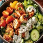 Bowls de Pollo Griego: La Mejor Receta Fácil y Rápida