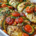 Mediterranean Chicken Zucchini Bake: La Mejor Cena Fácil