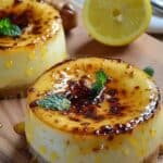Mini Cheesecakes de Limón Brûlée - La Mejor Receta Fácil