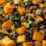 Sartén de Pavo y Camote – Cena Fácil y Saludable
