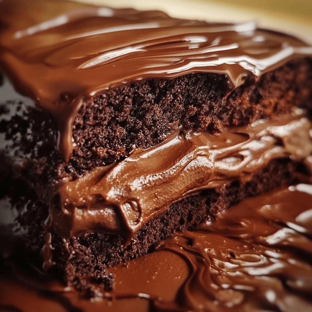 Pastel de Chocolate Relleno con Ganache