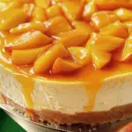 Delicioso Cheesecake de Durazno