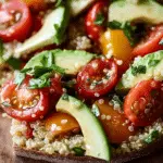 Ensalada de Quinoa y Verduras Frescas 🥗🌿🍅 102 Ensalada de Quinoa y Verduras Frescas 🥗🌿🍅