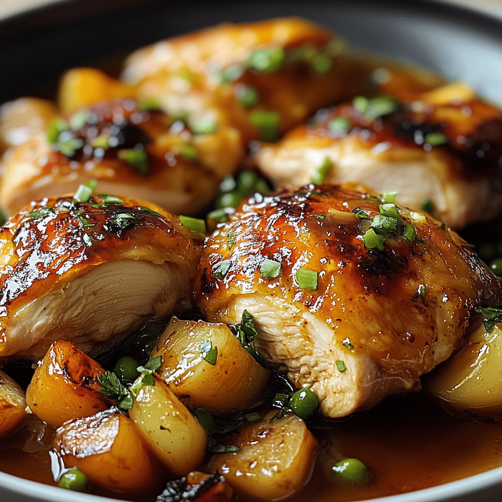 Pollo a la Jardinera