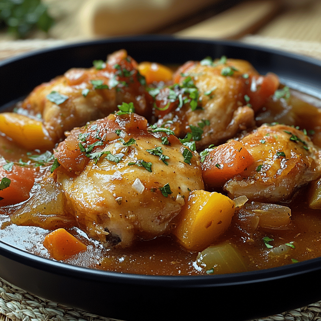 Sudado de Pollo