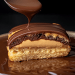 Postre de Galletas con Crema y Chocolate