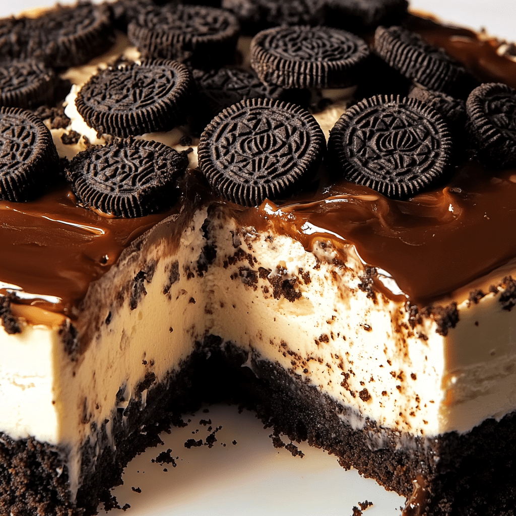 Cheesecake de Oreo