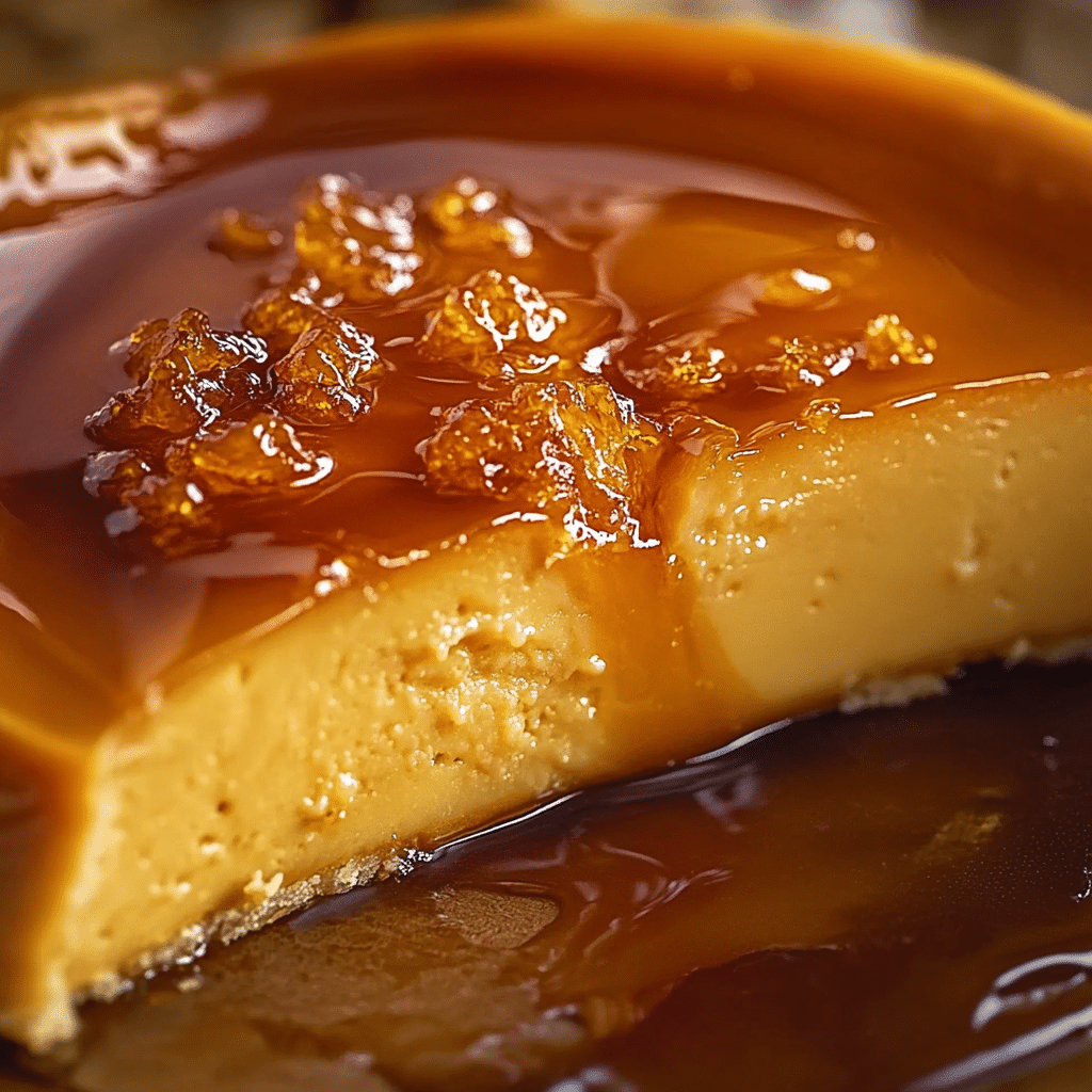 Flan Casero con Caramelo Crujiente: El Postre Perfecto